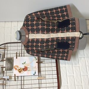 Anthropologie Field Flower Lois knit cardigan wool blend XS